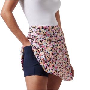 Athleta Printed Ace Tennis Skort Size M